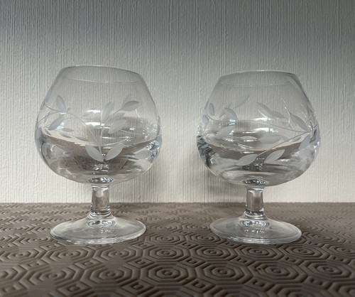 Caithness etched clear glass - clear,