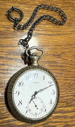 1905 doxa silver pocket - doxa,