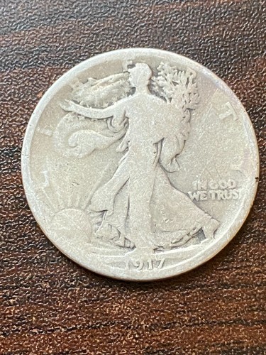 1917 walking liberty half - walking,