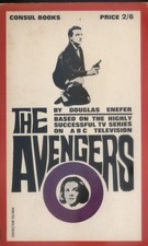 The Avengers, Douglas Enefer - 1963 TV Tie-In Paperback, Cathy Gale, John Steed