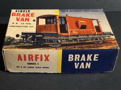 Airfix brake van model - airfix,