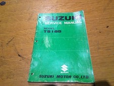 1971 SUZUKI TS185 SERVICE MANUAL OEM