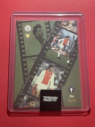 Topps johan cruyff - cruyff, box