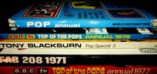 Vintage 1970s pop annuals - vintage,