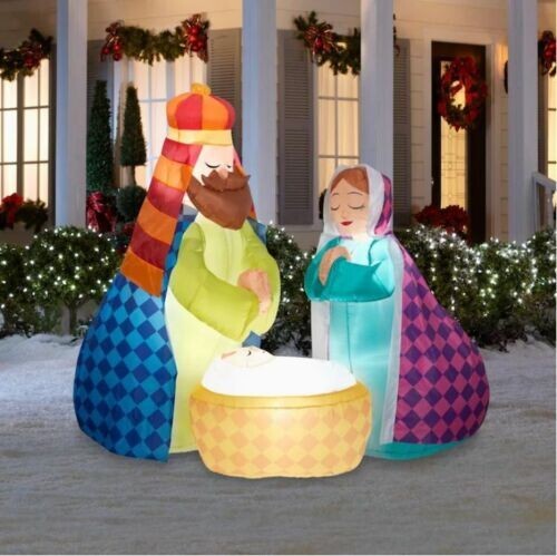 Airblown inflatable nativity - inflatable,