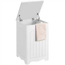 Laundry basket wooden - laundry, bathroom