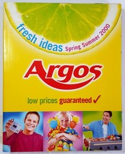 Argos Catalogue 2000 Millennium Edition - Spring-Summer 2000 Rare Retro Vintage!