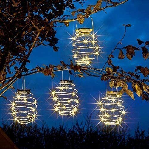 Solar spiral lights - spiral,