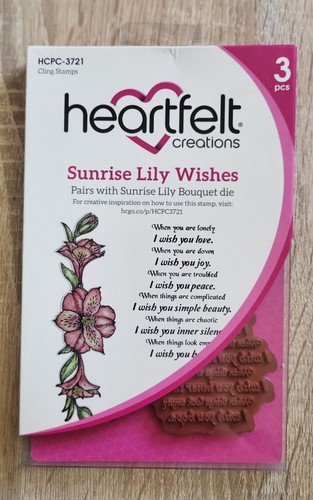 Heartfelt creations sunrise - creations,