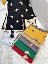 Robin Bird Print Scarf Pretty