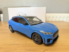 1:18 Otto Models OTT414 Ford Mustang Mach-E GT Performance Grabber Blue 2021