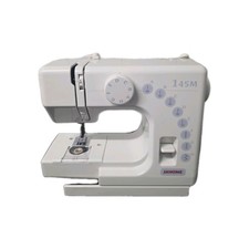 Janome 145m Mini Sewing Machine with Power Supply and Pedal - Fully Working