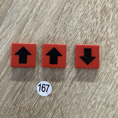 Lego3x3068p18 tile 2x2 - tile, red