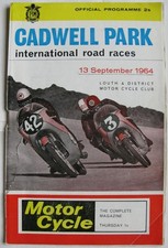 CADWELL 13 Sep 1964 Motorcycle
