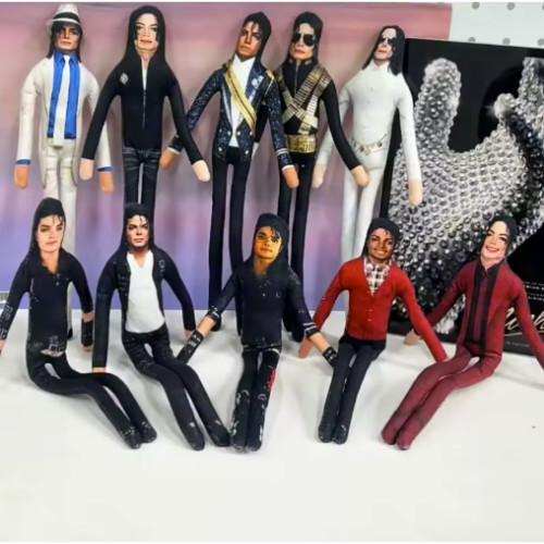 Michael jackson bendable doll - michael,