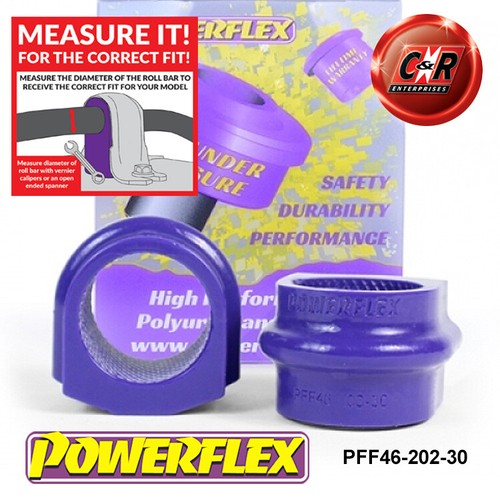 Powerflex front roll bar - powerflex,