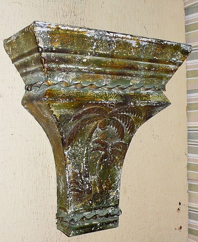 Metal wall sconce shelf - sconce,