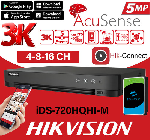 Hikvision dvr turbo - dvr, hd