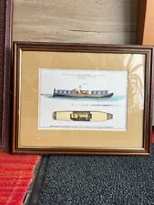 LORD DUNDAS TWIN BOAT STEAMER MANCHESTER CANAL BARGE LONG BOAT