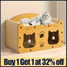 Cat bed house - bed, scratcher