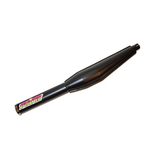 Fuego exhaust black - exhaust, (resonance