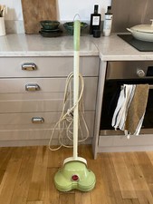 VINTAGE HOOVER Mid 1960's Mint Green Electric Floor Polisher WORKING