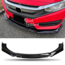 Glossy Front Bumper Lip