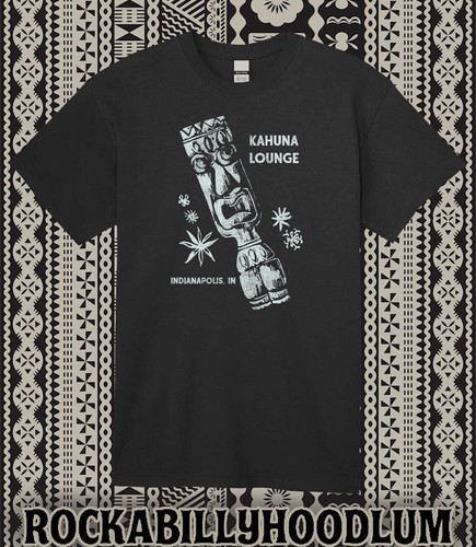 Retro tiki art - tiki, shirt