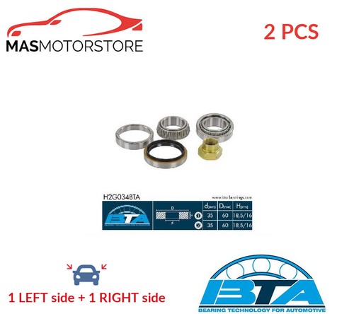 Wheel bearing kit set - bearing, pair