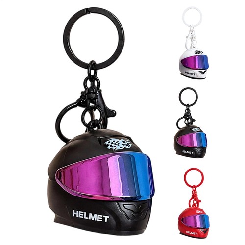 Light helmet keychain - 1x, up