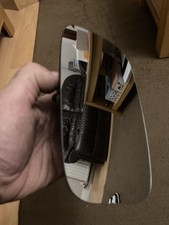 Genuine Vw Caddy 2010 Heated Concave Mirror Glass With backing Plate n/s 