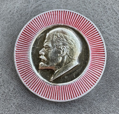 Russian soviet badge lenin - soviet, 100