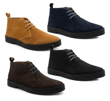 Mens Suede Desert Boots Smart