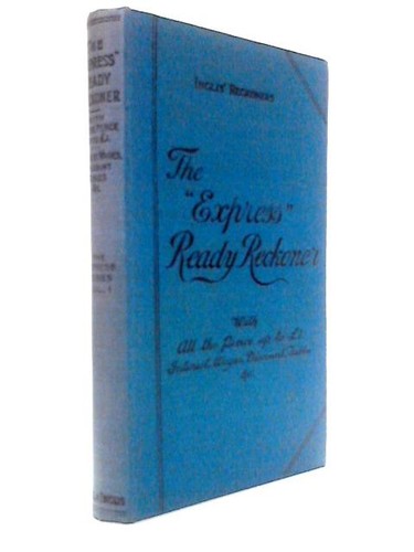 The express ready reckoner j - reckoner, (j