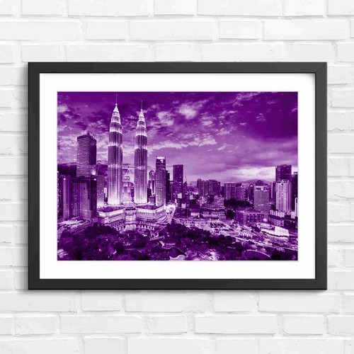 Petronas towers sunset - towers,