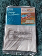 Tesco Travelling Vac Pack Bags 2 pk  55cm (L) x 40cm (W)