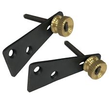 2x Bell Clock Stabilisers Brass Wall Clocks Vienna Stabiliser Parts Clock