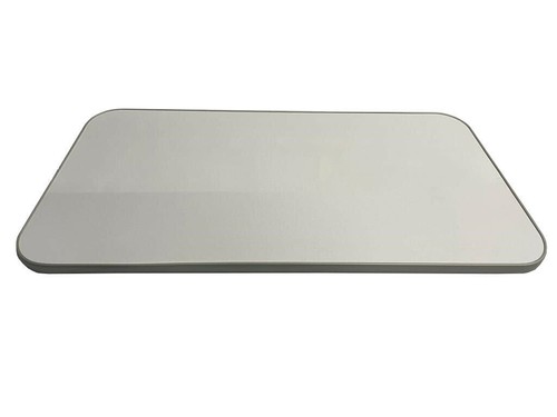 Gloss white table grey - gloss,