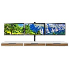 Triple Monitor Bundle - NEC E201Wx 20" Widescreen LCD Monitor VGA DVI DISPLAY