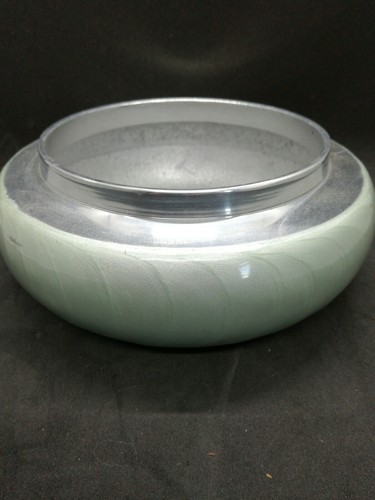 Silver metal and - , enamelled