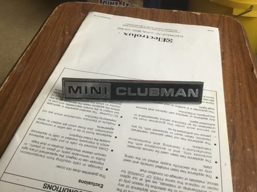 Classic mini clubman - mini, boot