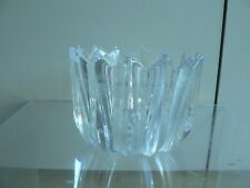 Vintage ORREFORS Crystal Bowl Trinket  Etch Signed