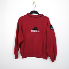 Adidas Equipment Vintage Retro Top Sweatshirt Jumper Pullover Crew Vtg 90s ~S