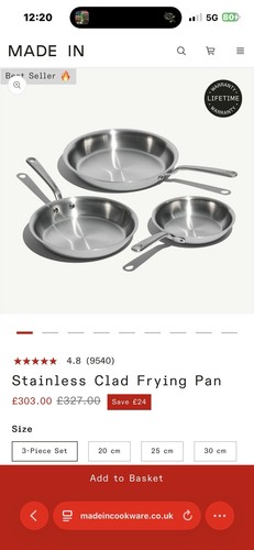 Made cookware stainless - made,