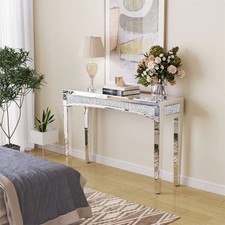 Narrow Mirrored Console Table