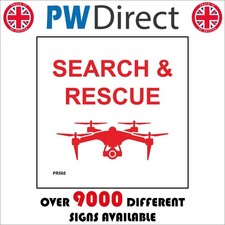 SIGN SEARCH AND RESCUE DRONES