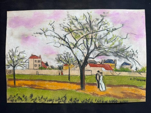 Camille pissarro painting - camille,