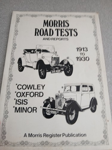 Morris cowley road test - road, &