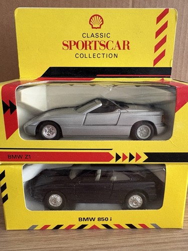 Shell bmw diecast cars - bmw,
