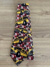 I Love New York Taxi Cabs Handmade Necktie By Rene Chagal Italian Design